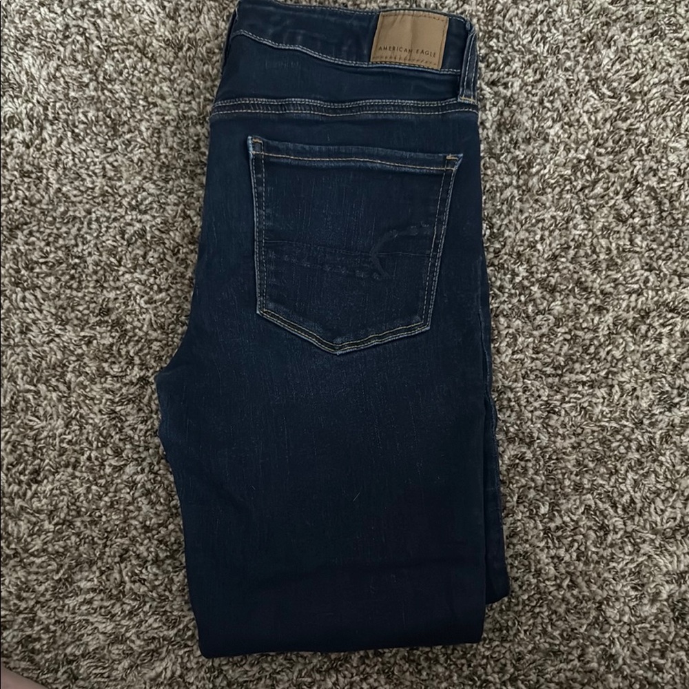 Women’s AMERICAN EAGLE Blue Jeans size 6 SHORT